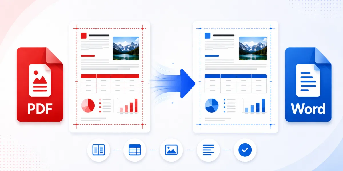 Convert PDF to Word Without Formatting Issues